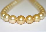 Jewelry : Miranda Golden South Sea Pearl Necklace
