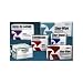 Yellow Brawny Industrial Dusting Cloths - Quarter Fold, 24 x 24 (29624GPT) Category: Dusting Wipes