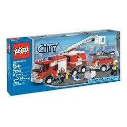 Lego Fire Truck City Set 7239