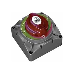 Contour Battery Switch Selector (Continuos: 350 Amps DC (Continuous Rating Between Common and B1+B2 500 Amps Dc) Intermittent: 500 Amps DC... by