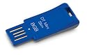 Kingston DataTraveler Mini Slim 8 GB USB 2.0 Flash Drive DTMSB/8GB (Blue)