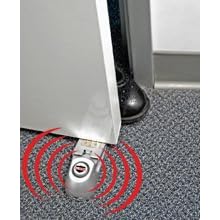 Security Door Stopper Alarm (door alarm wireless) - Be worry free! - As Seen on TV - Keep your family safe and secure - inexpensive security! Great gift idea for the home! Can be used as a door alarm for kids - wireless door chime! ~ Great Gift Idea! BEST SELLER!