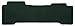 Premier Custom Fit 1-piece Rear Row Carpet Floor Mat for Mitsubishi Outlander (Premium Nylon, Evergreen)