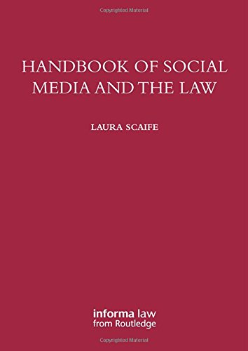 Handbook of Social Media and the Law