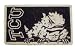 TCU Horned Frogs Welcome Mat Bleached