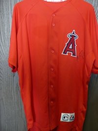 Trout, Mike (Los Angeles Angels) Autographed/Hand Signed Jersey by Mike Trout