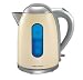 Kitchen & Housewares : Morphy Richards 43341 3.1KW  Steel Dome Kettle Cream