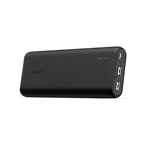 [Most Compact 20000mAh Portable Charger] Anker PowerCore 20100 - Ultra High Capacity Power Bank with Most Powerful 4.8A Output, PowerIQ Technology for iPhone, iPad and Samsung Galaxy and More (Black)