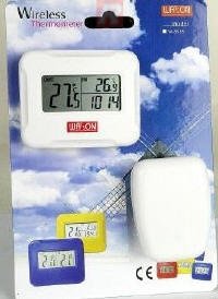 W-8685 Indoor & Outdoor wireless thermometer with clock