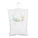 Augbunny 100% Cotton Canvas Clothespin Bag 2-Pack (White)