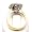 18ct Yellow Gold 2.38ct J-SI1 7 Stone Cluster Diamond Ring