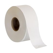 Georgia-Pacific Envision 12798 White 2-Ply Jumbo Jr. EPA Compliant Bathroom Tissue, 1000' Length x 3.5" Width (Case of 8 Rolls)