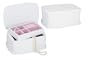 Reed & Barton Small Wonder, Emily, White/Pink Jewelry Chest