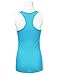 DRESSIS Women's Scoop Neck Sleeveless Racerback Fitted Cotton Tank Top (19 COLORS)