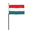 Hungary Flag 4 x 6 inch
