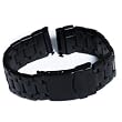 Black steel bracelet band for Evo seal 23mm luminox watches Black steel bracelet band for Evo seal 23mm luminox watches