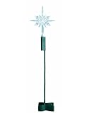 GKI Bethlehem Lighting Reflections Novelty Christmas Tree Topper with Pulsing LED and Mounting Arm, Bethlehem Star