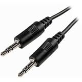 Cables Unlimited AUD-1100-25 3.5mm 25' Male to Male Stereo Cable - Black
