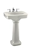 Bathroom Sink Pedestal by Kohler - K-2338-4 in Biscuit