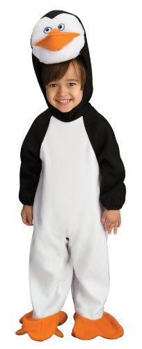 Rubie's Costume Co The Penguins Of Madagascar Romper And Headpiece Kowalski, Kowalski, 6 - 12 Months