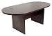36 x 72 Laminate Racetrack Conference Table - SL-MBC3672-RT-MAH-GG