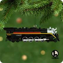 1 X 2001 Hallmark Ornament Lionel Chessie Steam Special Locomotive # 6 in series