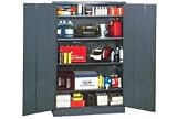 Steel Storage Cabinet 48x24x78 Gray