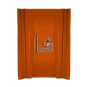 Cleveland Browns Shower Curtain by 