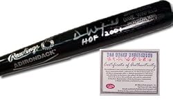 Dave Winfield New York Yankees MLB Hand Signed Name Model Baseball Bat with HOF 2001 Inscription