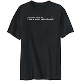 T-Shirt Mens Black 