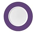 Gordon Ramsay by Royal Doulton Platinum Band Aubergine 12-Inch Charger Plate