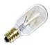 Tools & Hardware : 15 watt 120 volt T7 Candelabra Screw (E12) Base Clear Tubular Incandescent Sylvania Light Bulb