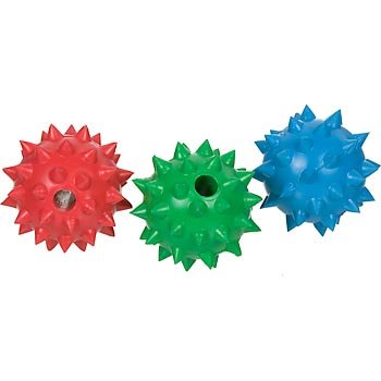 PETCO Solid Rubber 3″ Spiked Ball Dog Toy