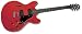 Oscar Schmidt OE30 Delta King Acoustic/Electric Guitar - Cherry