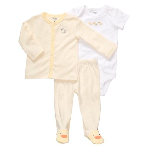 Carter's Yellow Duck 3-pc. Set