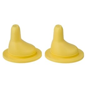 BornFree Drinking Cup Spouts 4-pk. - Yellow