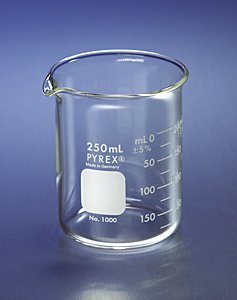 PYREX Griffin Low Form 150mL Beaker Graduated 12pk