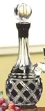 CRYSTAL GIFTWARE BLK CASED DECANTER