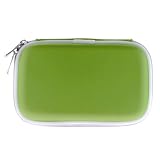Premium Green Eva Pouch Carrying Case for Nintendo DS Lite, 2.5" Western Digital My Passport Portable Hard Drive, 4.5" GPS Tom Tom One XL/XL S/XL 330, Go 720 730 920, Garmin Nuvi 200w 205w 250w 255w 260w 710 750 760 770 780