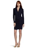 Nicole Miller  Women's Long Sleeve Ponte Dress