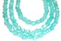 4mm Fire Polish Czech Glass Beads - 50pc HurriCane Robin's Egg Blue
