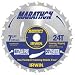 Search : Irwin 24030 Marathon 7-1/4-Inch 24 Tooth ATB Framing and Ripping Saw Blade with 5/8-Inch and Diamond Knockout Arbor