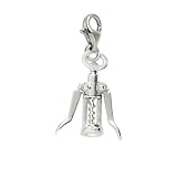 Corkscrew Charm with Lobster Clasp by Rembrandt Charms