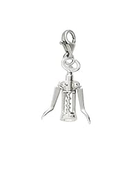 Rembrandt Charms Corkscrew Charm with Lobster Clasp