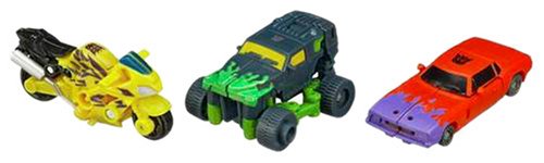 Transformers Classic Mini-Con 3-Pack - Dirt Digger Team (Oil slick,  Dirt Rocket & Grindor)
