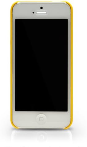 Yellow - iloome iPhone 5 / 5S Ultra Slim Creame Case with Soft Matte Feel made of Premium Polycarbonate (Retail Packaging)