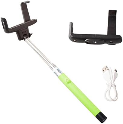 Onebook Adajustable Extendable Self Portrait Camera Smartphone Pro Selfie Shooting Handheld Stick Wireless Bluetooth Built-In Remote Button Monopod Mount Holder For Outdoor Traveling, Video Diaries, Hiking, Camping, Weddings, Parties for Samsung Galaxy Note 3 2 S5 S4 S3 i9220 i9250 i9300 i9500 i9190 Apple iPhone 6 5 5S 5C 4 4S Blackberry Android Phones GoPro