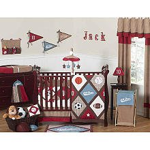 All Star Sports Baby Bedding 9pc Crib Set product image