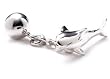 Sterling Shark Cufflinks - Animal Themed Formal Wear - Cufflinks