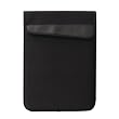 Neoprene Velcro Top Flip Pocket Case - Black for Samsung